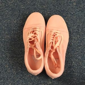Peach Old Skool Vans